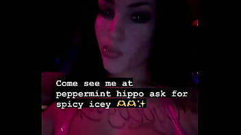 Ask for spicy come see me in person stripping at the peppermint hippo 1531 las vegas blvd s las vegas nv 89