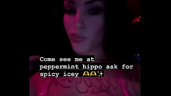 Ask for spicy come see me in person stripping at the peppermint hippo 1531 las vegas blvd s las vegas nv 89