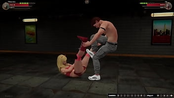 Tiffany vs gigi nf3d mma mixed combat breast battle