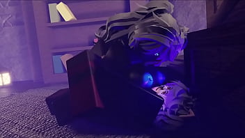 Ganypoop deepwoken ontop of her victim roblox animations