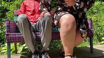 Mother in law caught me sniffing her dirty panties and taught me a lesson