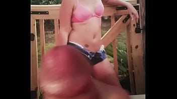 Cumshot tribute to alecia