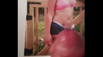 Cumshot tribute to alecia