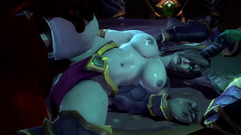 Dreadlord jaina getting some hotness right in the back door looks like a good time