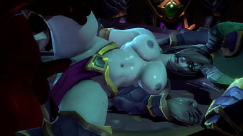 Dreadlord jaina getting some hotness right in the back door looks like a good time