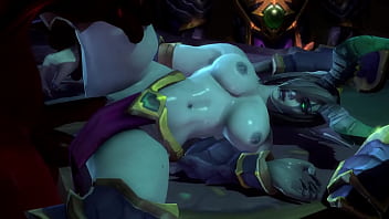 Dreadlord jaina getting some hotness right in the back door looks like a good time
