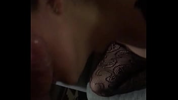 Learning how to do hard deep throat latina