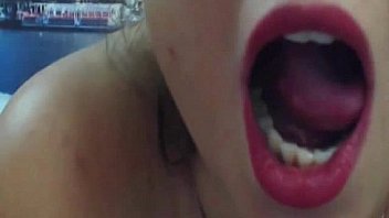 Big Titted Brunette Teasing On Webcam thumbnail