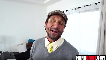 Step grandpa asked to fuck step grandmother with him