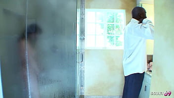 Dirty curvy mature tricked the black monster cock husband of her step sister to interracial cheating fuck