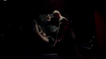 Fucktoy slave released from her cage and fucked on sex swing