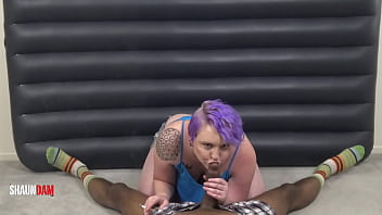 Smoking cigs on shaundamxxx big black cock