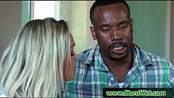 Nuru massage with busty asian and wet handjob 18