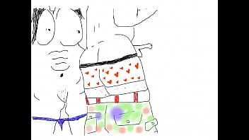 Come and see how boy fucks himself alone in the room