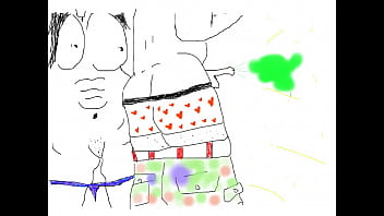 Come and see how boy fucks himself alone in the room