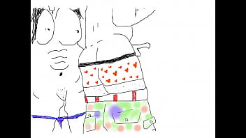 Come and see how boy fucks himself alone in the room