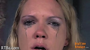 Stripping inside a petite metallic cage