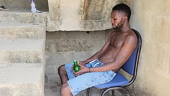 Dripping pussy get fucked under the step