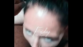 Look in my eyes and suck it bitch