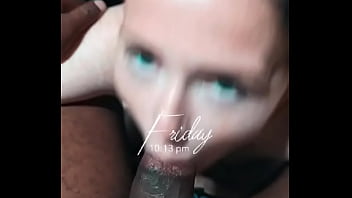 Look in my eyes and suck it bitch