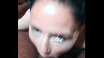 Look in my eyes and suck it bitch