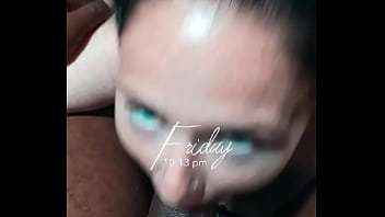 Look in my eyes and suck it bitch