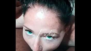 Look in my eyes and suck it bitch