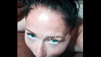 Look in my eyes and suck it bitch