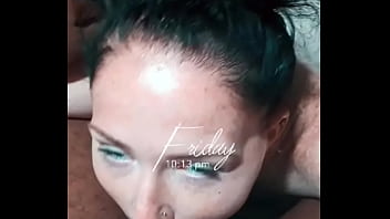 Look in my eyes and suck it bitch