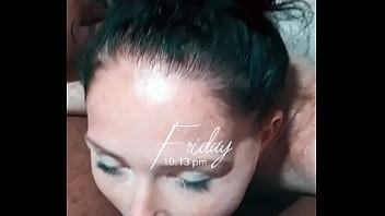 Look in my eyes and suck it bitch