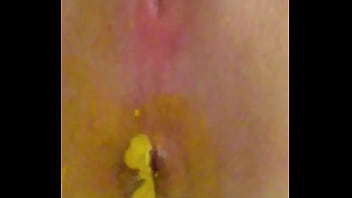 Taking my vitamins up my ass