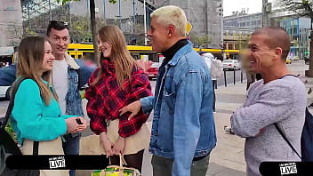 Lost russian tourists amalia and sofi get fucked by porno dan