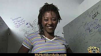 Ebony confesses her sins at gloryhole admissions 13