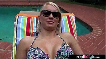 Real hot gf performing amazing sex on tape clip 14