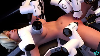 Ai dominates mercy and inseminates her