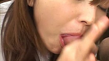 Sexy japanese maid for the day gobbles down her bosses cock Sexy japanese maid for the day gobbles down her bosses cock