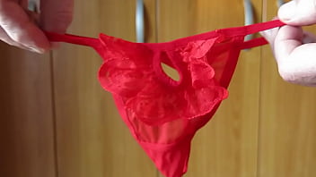 Playing with myself with lingerie