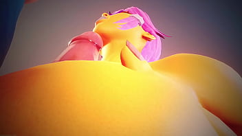 Yellow bitch makes out a guy's penis