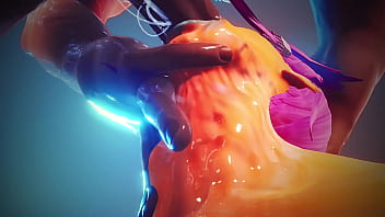 Yellow bitch makes out a guy's penis