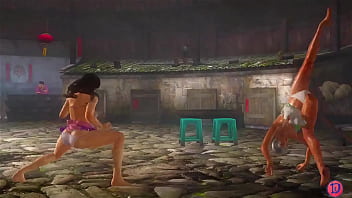 Two hot maids catfighting