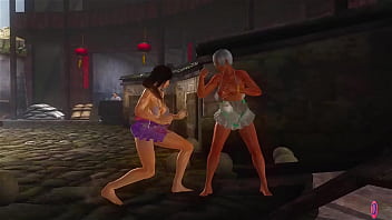 Two hot maids catfighting