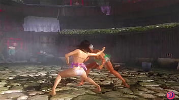 Two hot maids catfighting