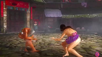 Two hot maids catfighting