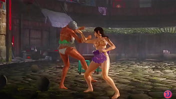 Two hot maids catfighting