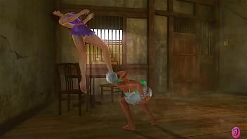 Two hot maids catfighting