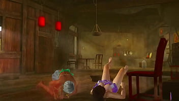 Two hot maids catfighting