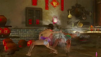 Two hot maids catfighting