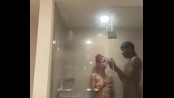 Taking a bath with