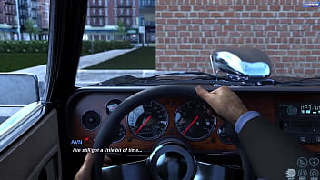 Race of life #02 she saw me in my car and starting touching her nipples