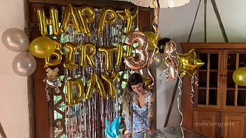 The best birthday surprise a real cock giving me until my ass is filled with milk The best birthday surprise a real cock giving me until my ass is filled with milk